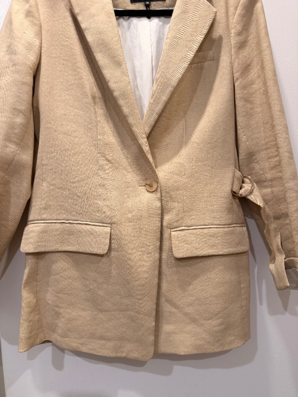 Maje tan blazer - 38
